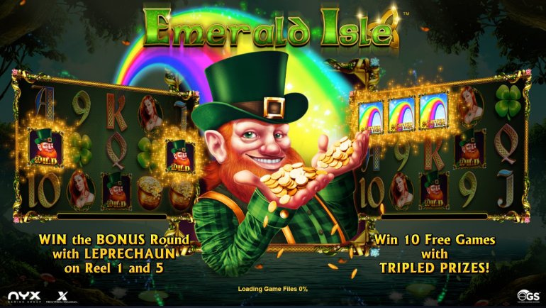 Esmerald Isle pokie machine